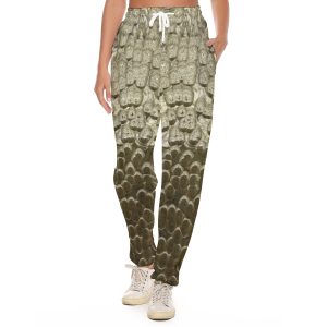 Gold design women's casual pants